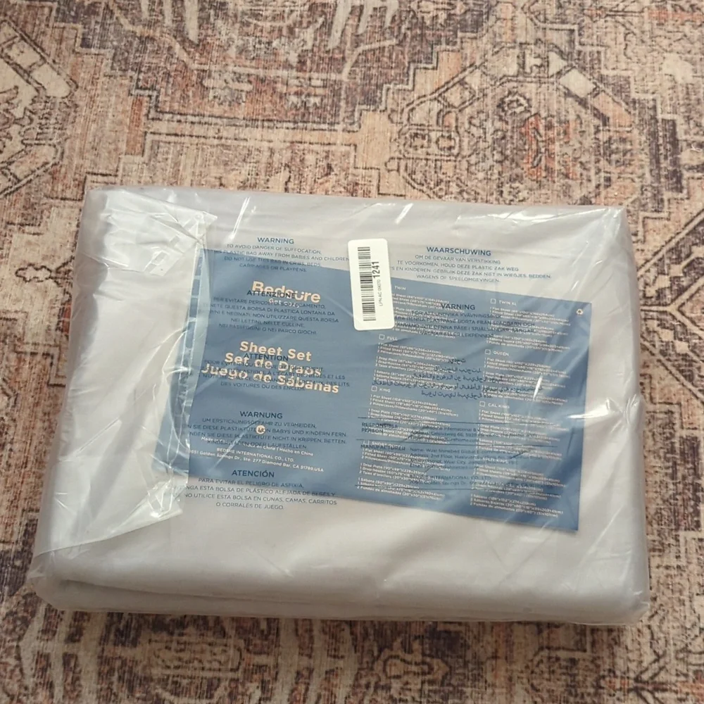 Bedsure Cooling Sheets King Size, Cooling Bed Sheets Hot Sleepers, Bamboo Grey